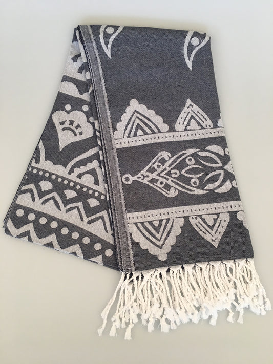 Toalla Turca Jacquard Peshtemal Priene (300g / 400g)